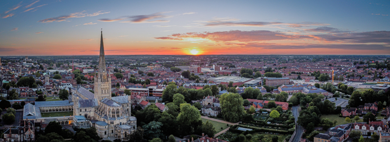 Norwich city view