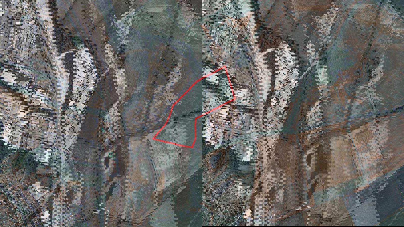 Aerial Site Red Edged