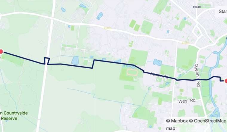 Image of Coton-West Cambridge City centre(2)