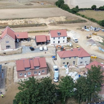 Image of Plot development - Fairfield,Build Newmarket - DJI_0463
