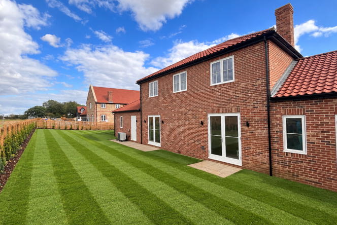 Image of Rectory Farm - New build - Back garden