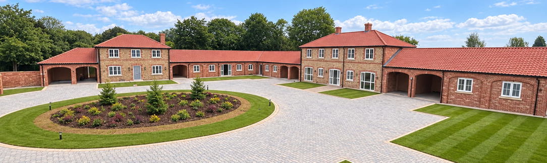 Image of Rectory Farm - New build - Courtyard