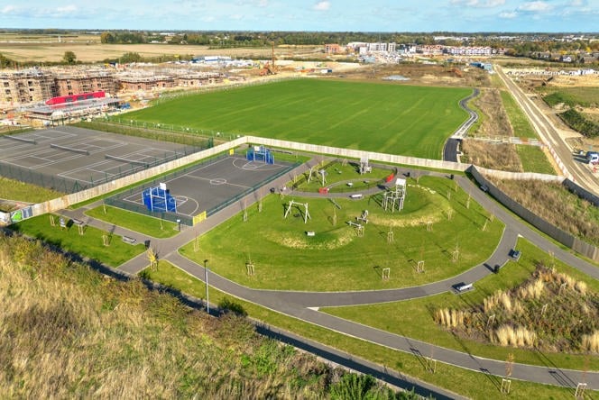 Image of Franklin Gardens Drone 19
