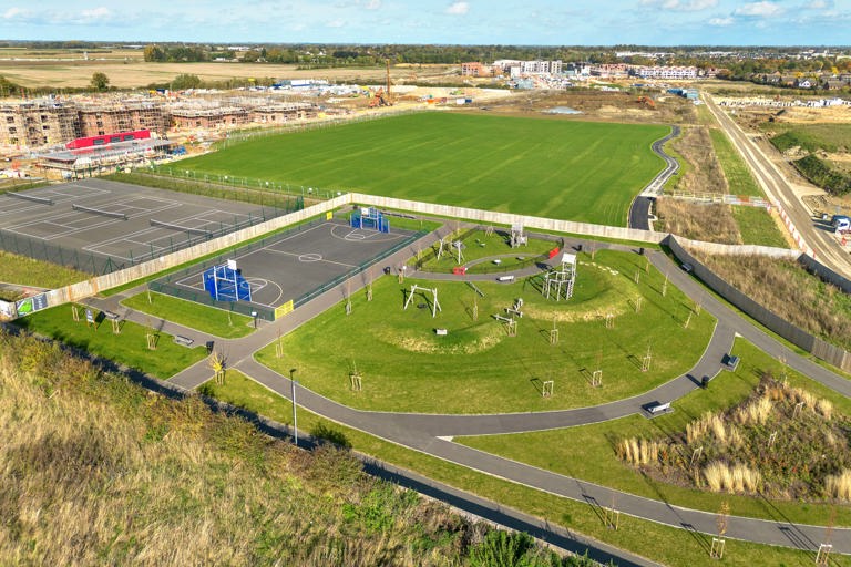 Image of Franklin Gardens Drone 19