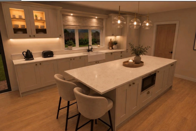 Image of CGI kitchen shots - Rosewood & Whispering Pines