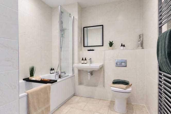 Image of Netherhall Gardens - New buid development - Bathroom