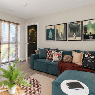 Image of Netherhall Gardens - New buid development - Living room 2